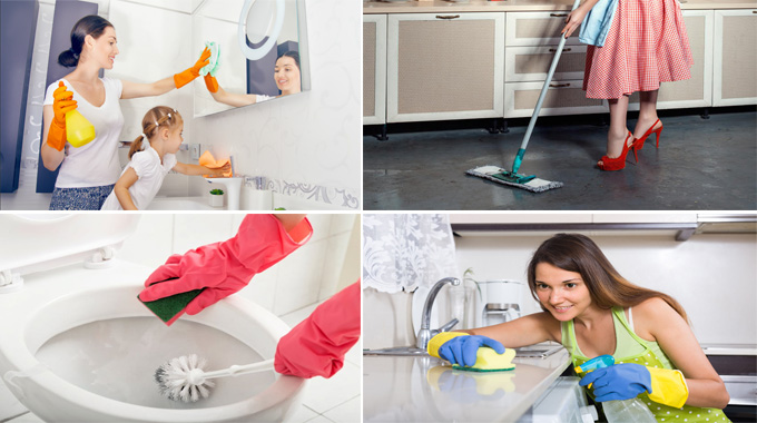 How Do British Women Manage Their Cleaning Routine?