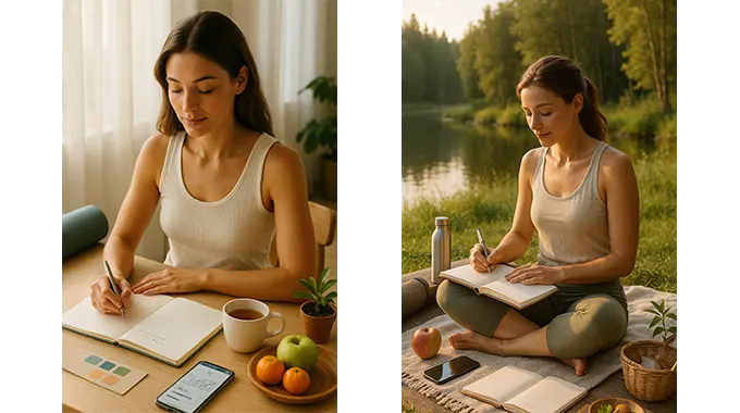 The Balanced Blueprint: Crafting a Daily Routine for Balanced Energy and Sustainable Healthy Woman Lifestyle